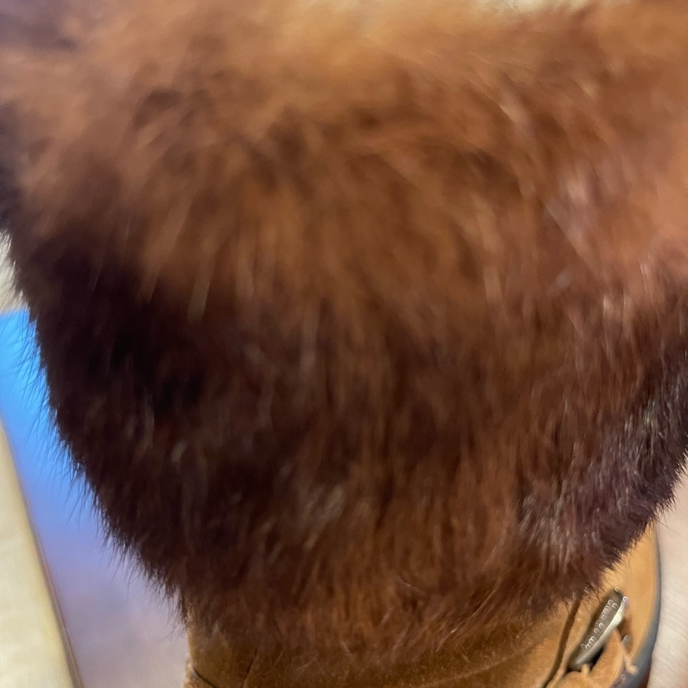Stuart Weitzman Fur Boot 9 - Picture 6 of 16